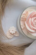 Pink Rose & Florals in Glass - Image 2