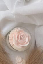 Pink Rose & Florals in Glass - Image 3