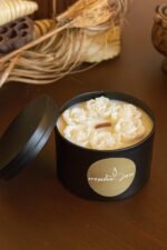 Elegant Bloom in Black Metal